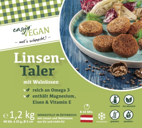 easyVEGAN Linsen-Taler